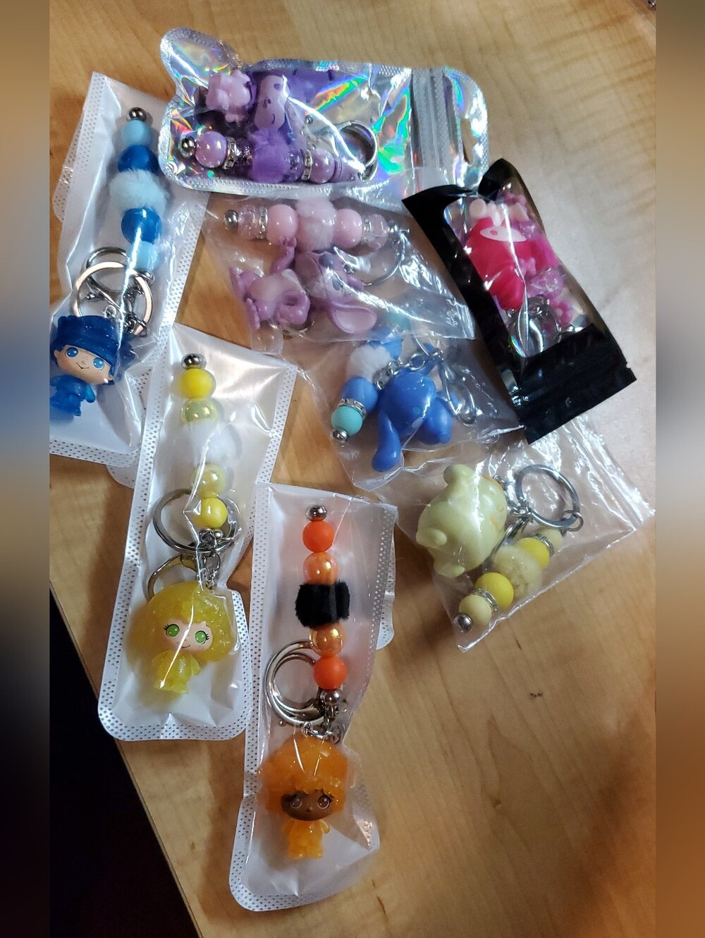 CHARACTER KEYCHAINS - Picture 1 of 1